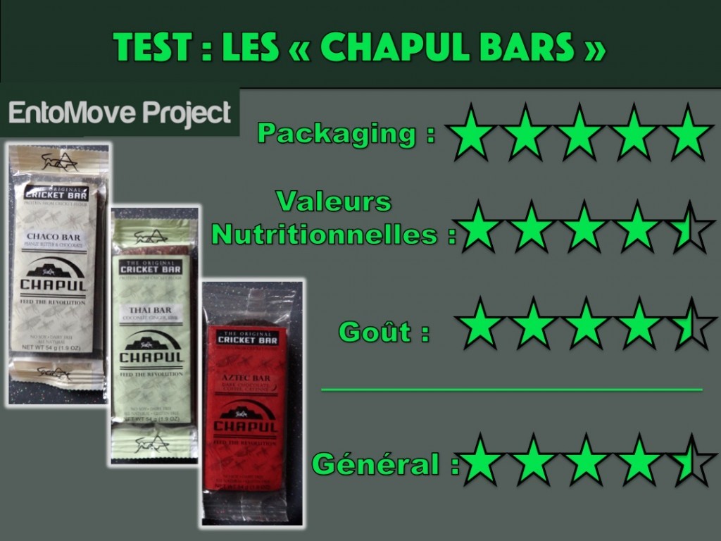 chapul bar test insecte entomophagie grillon entomoveproject 