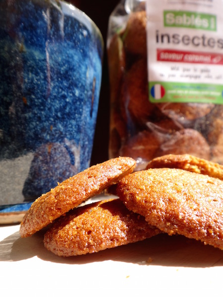 micronutris biscuits edible insects entomophagy caramel
