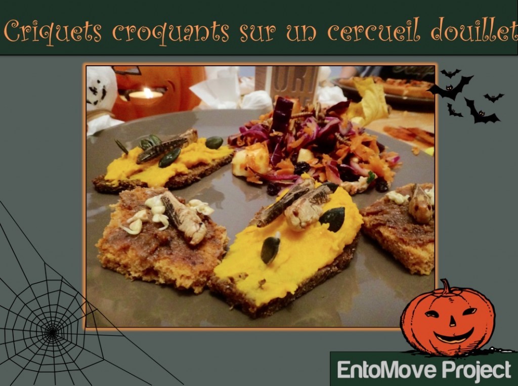 insectes pour halloween criquet recette entomophagie jiminis