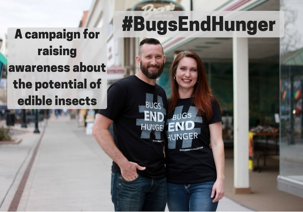 Bugs end hunger entomophagy edible insects cricket